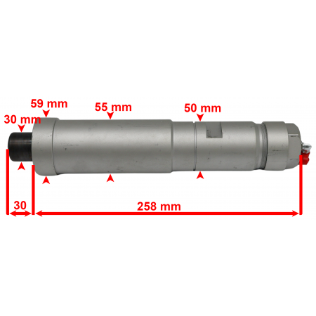 SIŁOWNIK ŁADOWARKI TELESKOPOWEJ MERLO ZABEZPIECZENIA OSPRZĘTU RYGLOWANIA
